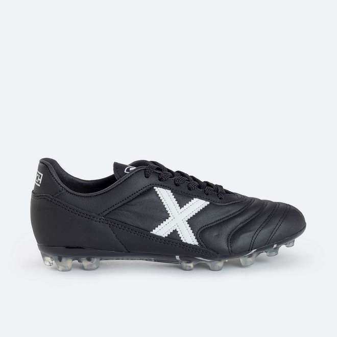 MUNICH MUNDIAL 2.0 AG-23 33 Zapatillas fÃºtbol diseÃ±o tÃ©cnico negro y blanco (1)