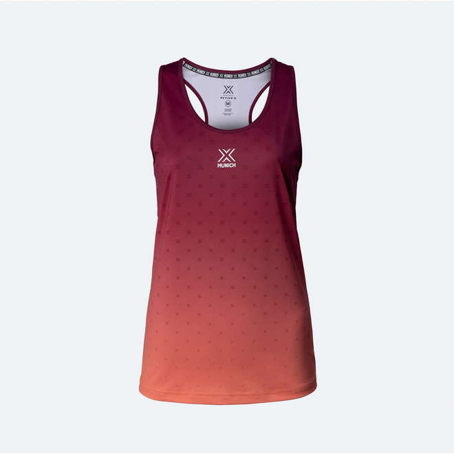 WOMAN BASIC TANK TOP MAGENTA/CORAL (1)