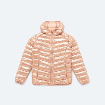 Chaqueta MUNICH Padding de nylon-poliéster rosa (2)