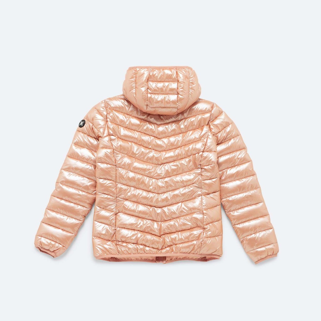 Chaqueta MUNICH Padding de nylon-poliéster rosa (4)
