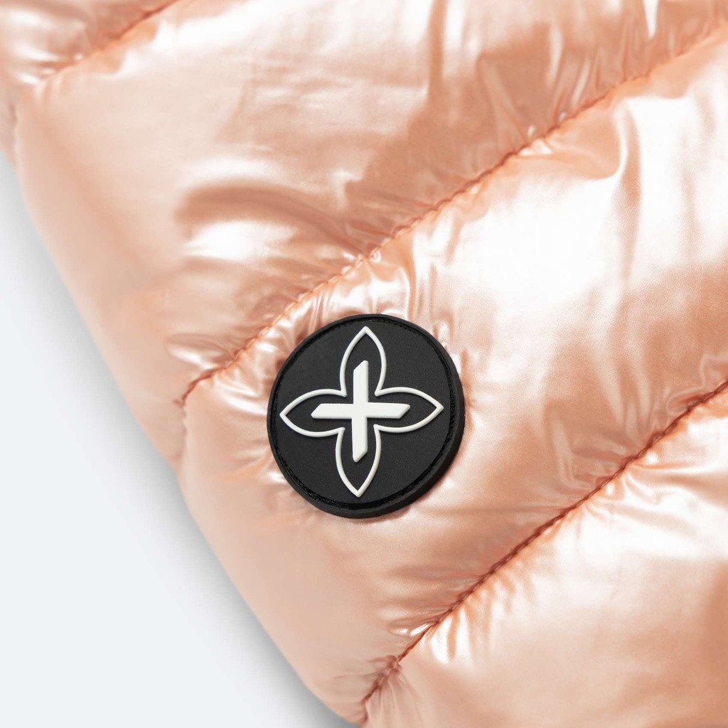 Chaqueta MUNICH Padding de nylon-poliéster rosa (7)
