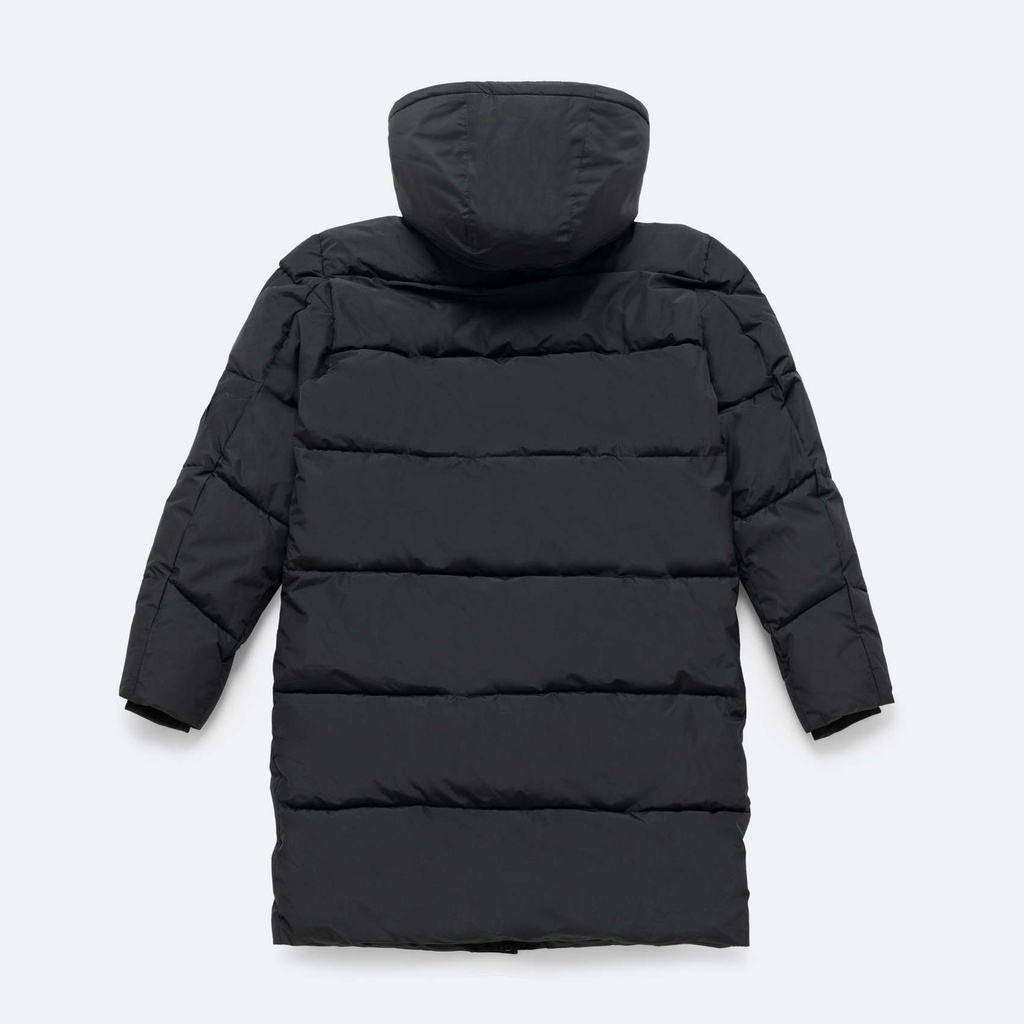 CHAQUETA LARGA PADDING NEGRO HOMBRE (4)