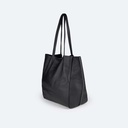 Bolso Shopper de Piel Vacuna Negro | LOFT (4)