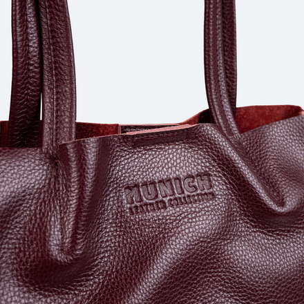 Bolso Shopper de Piel Vacuna Negro | LOFT (10)
