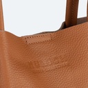 Bolso Shopper de Piel Vacuna Color Cuero | LOFT (3)