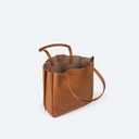 Bolso Shopper de Piel Vacuna Color Cuero | LOFT (5)