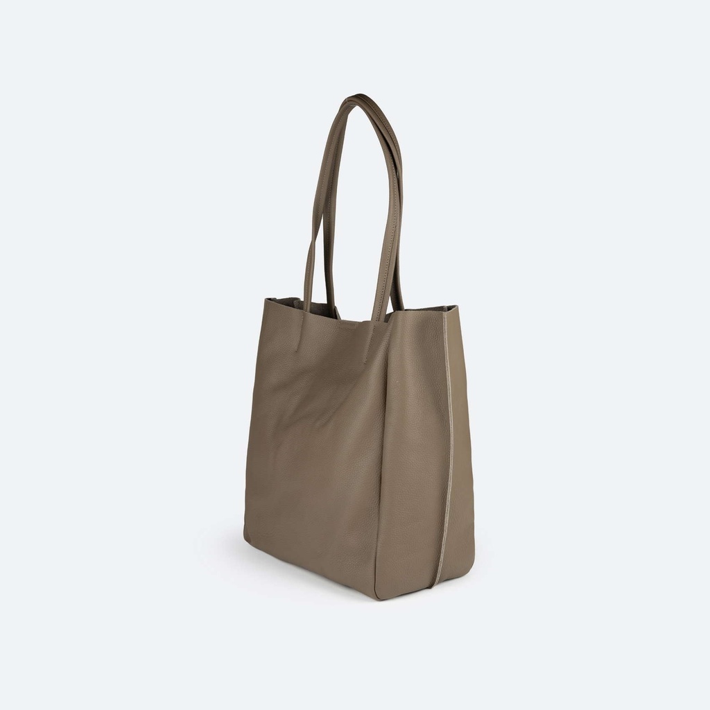 LOFT WOMAN SHOPPER KHAKI (4)