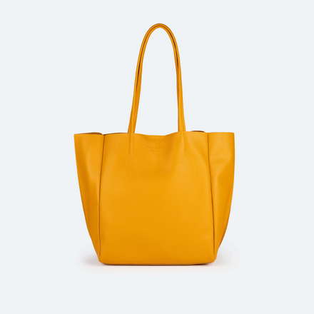 LOFT WOMAN SHOPPER MOUTARD (2)