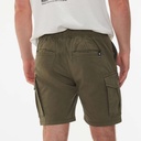Bermuda MUNICH Safari de algodón-elastano khaki (6)