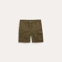 Bermuda MUNICH Safari de algodón-elastano khaki (7)