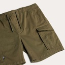 Bermuda MUNICH Safari de algodón-elastano khaki (9)