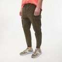 Pantalón MUNICH Cargo explore de algodón-elastano khaki (4)