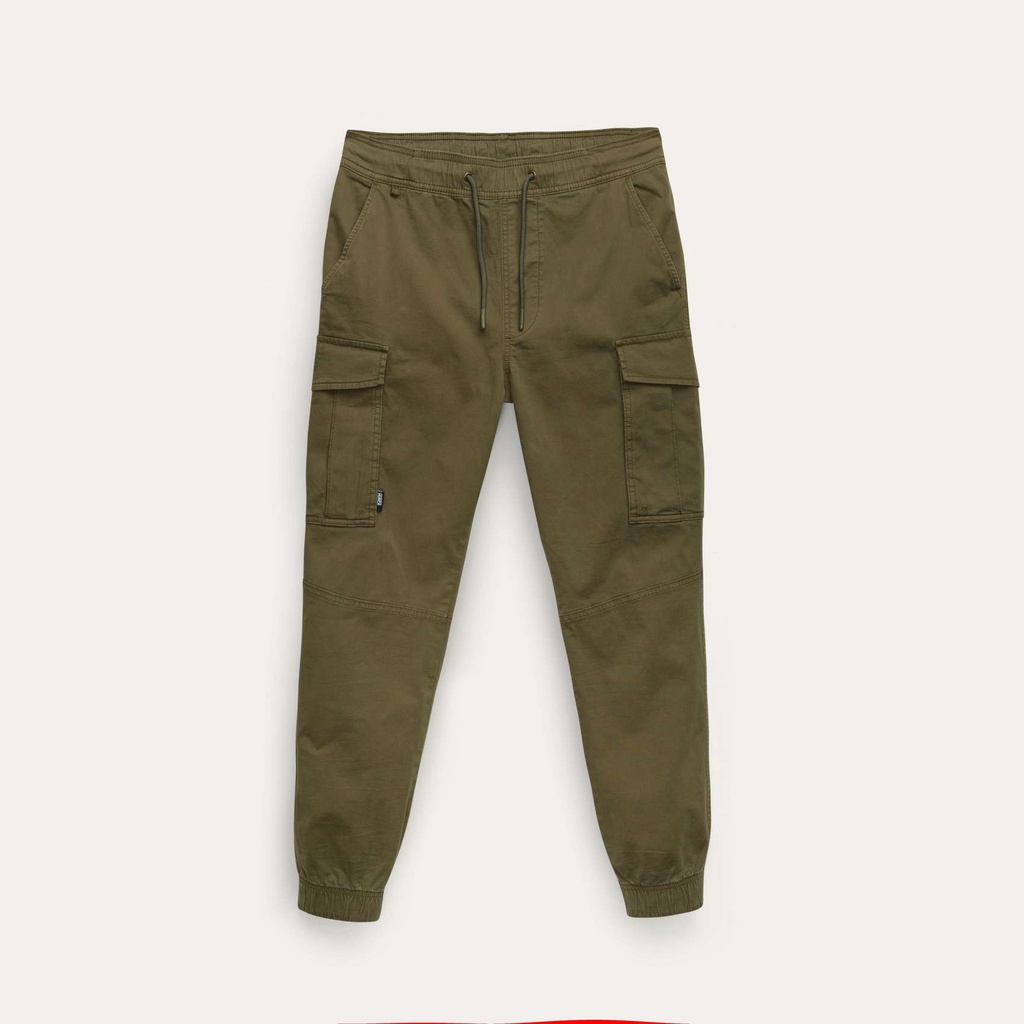 Pantalón MUNICH Cargo explore de algodón-elastano khaki (7)