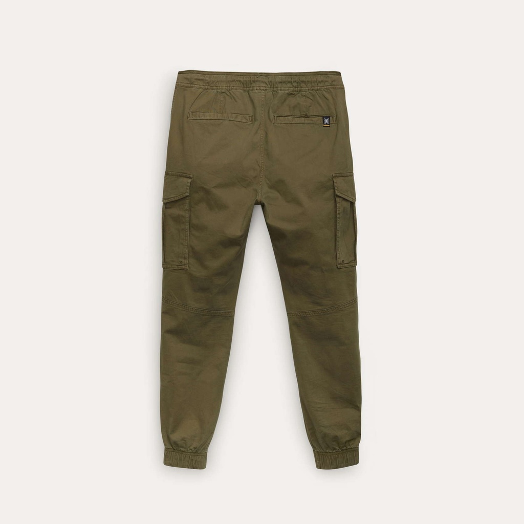 Pantalón MUNICH Cargo explore de algodón-elastano khaki (8)