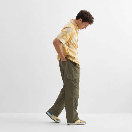 Pantalón MUNICH Cargo explore de algodón-elastano khaki (11)
