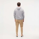 Sudadera MUNICH college de algodón gris (3)