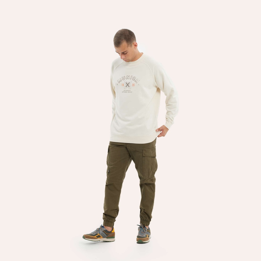 Sudadera MUNICH Authentic de algodón crudo (4)