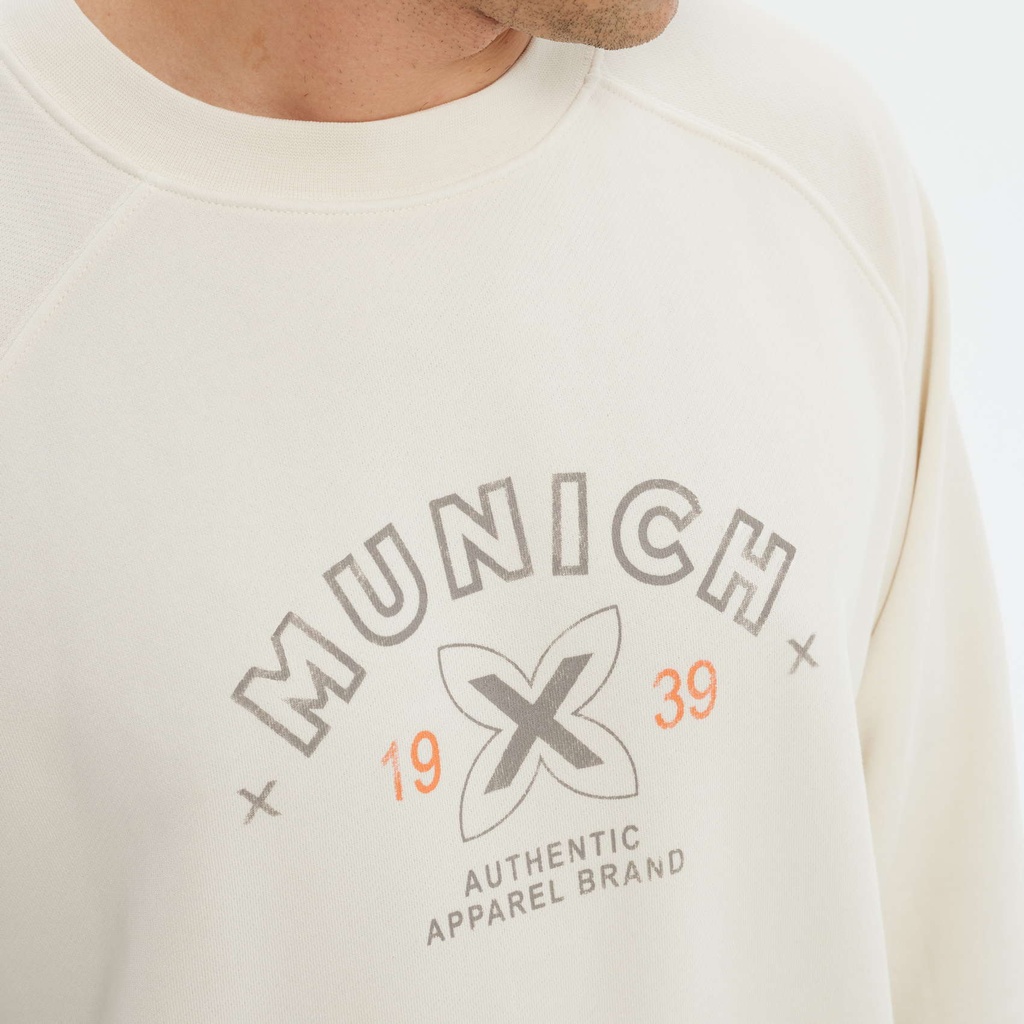 Sudadera MUNICH Authentic de algodón crudo (6)