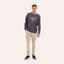 Sudadera MUNICH Authentic de algodón antracita (3)