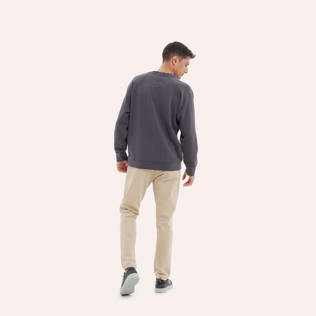 Sudadera MUNICH Authentic de algodón antracita (4)