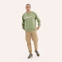 Sudadera MUNICH Stanley de algodón verde (3)