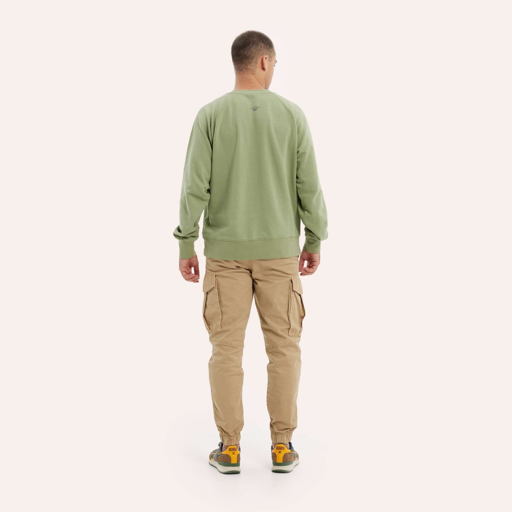 Sudadera MUNICH Stanley de algodón verde (4)