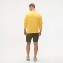 Sudadera MUNICH basic de algodón amarillo (3)