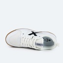 MUNICH PISTA 01 Zapatillas fÃºtbol sala de diseÃ±o tÃ©cnico blanco y negro (5)