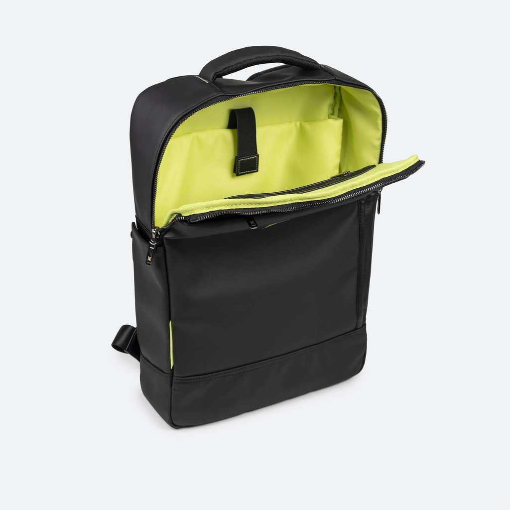 Mochila Negra de Gran Capacidad con Compartimento para Botella JUNGLE BACKPACK SQUARE (5)
