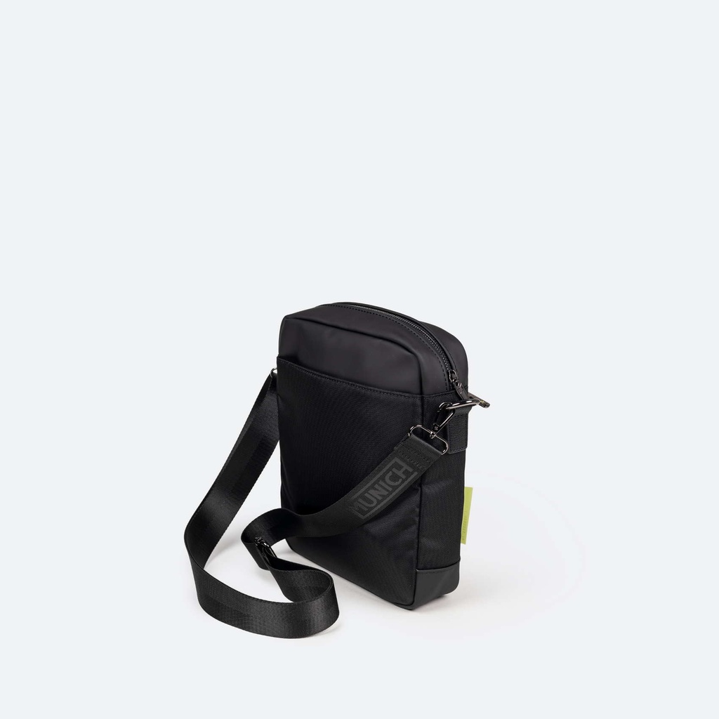 Bandolera Negra de Alta Resistencia con Bolsillo Frontal JUNGLE CROSSBODY (4)