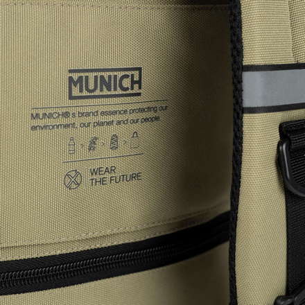 Mochila negra de poliÃ©ster reciclado MUNICH GATE X-39 UNDERSEAT BACKPACK (10)