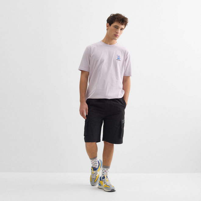 Bermuda MUNICH Trek streetwear de nylon negro (1)