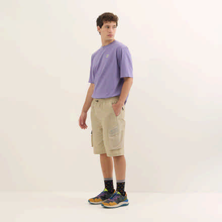 Bermuda MUNICH Trek streetwear de nylon camel (2)