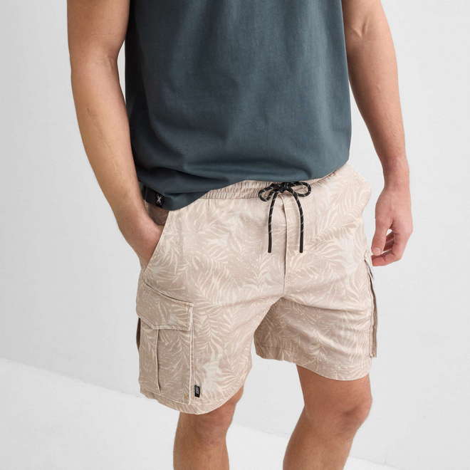 Bermuda MUNICH Tropic lifestyle de algodón-elastano camel (1)