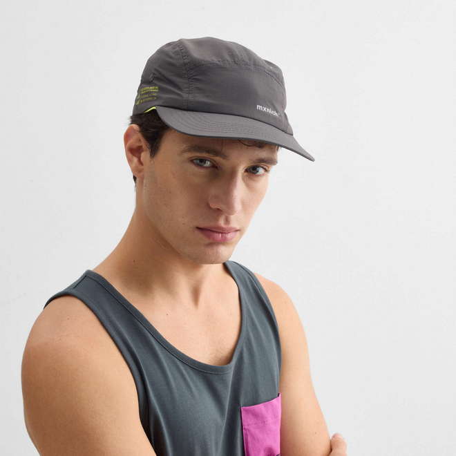 Gorra MUNICH mild streetwear de poliéster antracita (1)