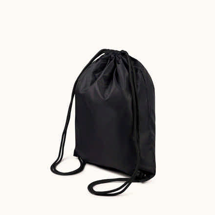 MUNICH GYM SACK Mochila de Cuerdas Deportiva con Cierre de Ajuste Negra y Dorada (8)
