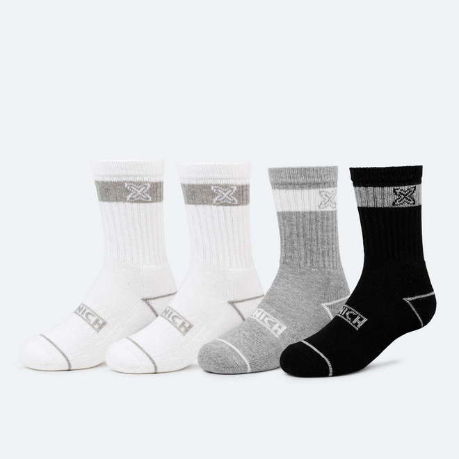 Calcetines MUNICH crew sport de algodón-poliéster-espandex mix (1)