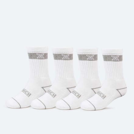 Calcetines MUNICH crew sport de algodón-poliéster-espandex negro (4)