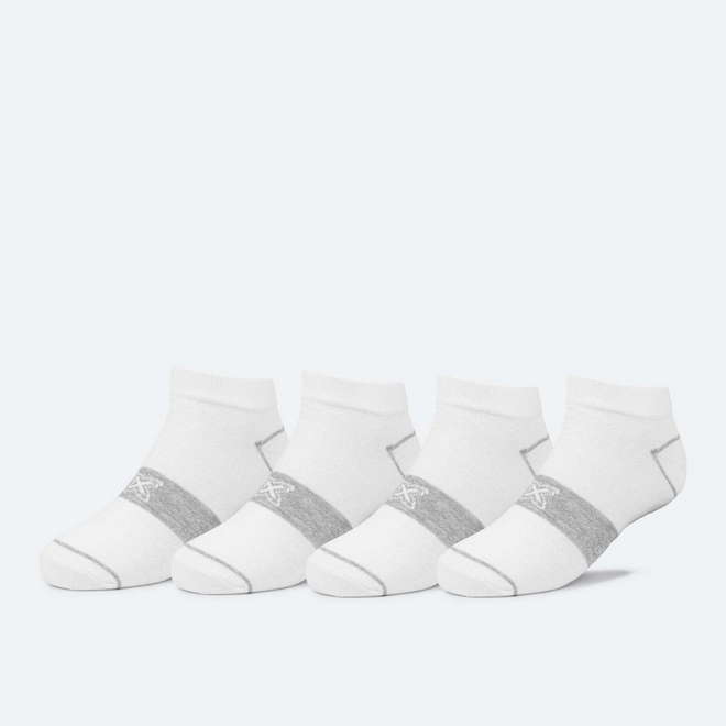 Calcetines de moda MUNICH blancos de mezcla de algodón, poliéster y espandex (1)