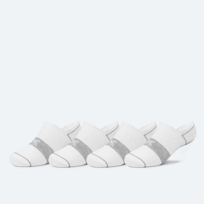 Calcetines MUNICH invisible sport de algodón-poliéster-espandex blanco (1)