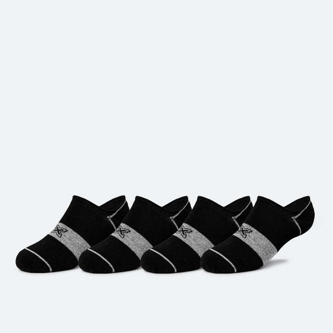 Calcetines MUNICH invisible sport de algodón-poliéster-espandex negro (1)