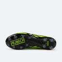 MUNICH VIRTUOS Zapatillas de fÃºtbol de diseÃ±o tÃ©cnico y futurista Amarillo FlÃºor (6)