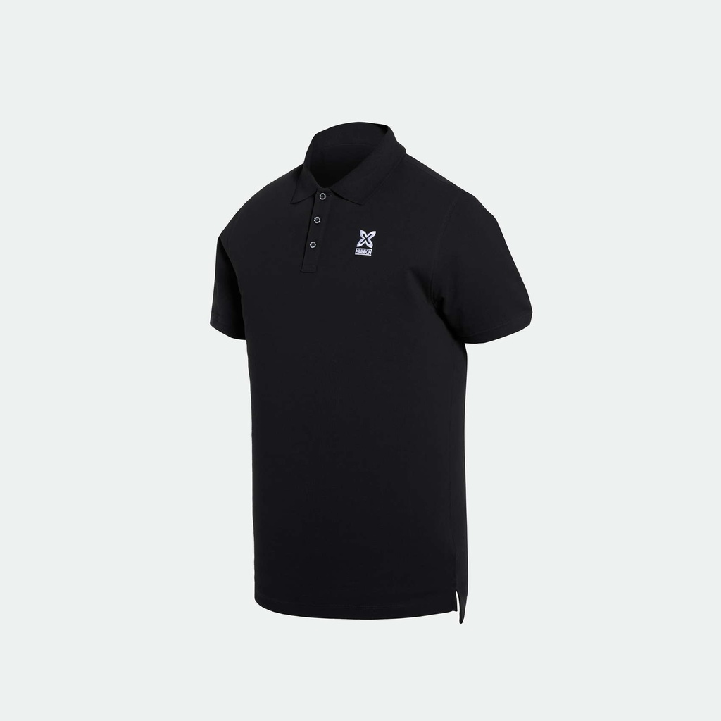 Polo MUNICH de algodón negro (4)