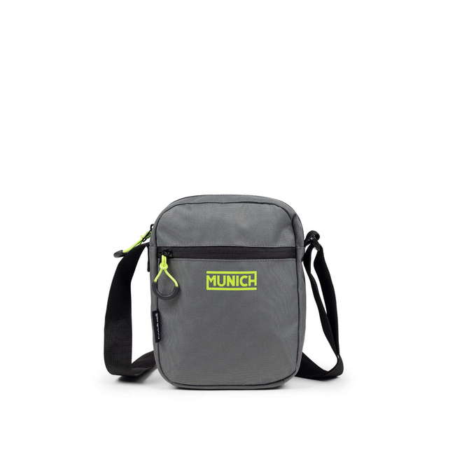 MUNICH 7113520 Bandolera reciclada Gym Sports (gris) (1)