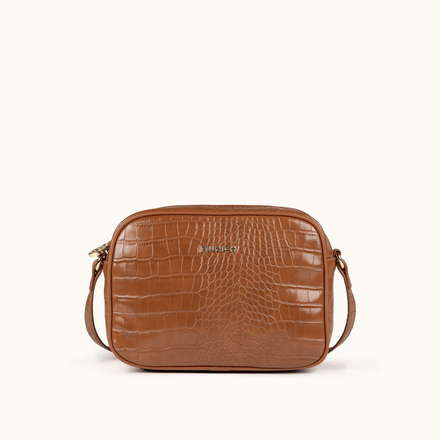 BLOCK CROCO FW25 CROSSBODY CAMERA C/BROWN (2)