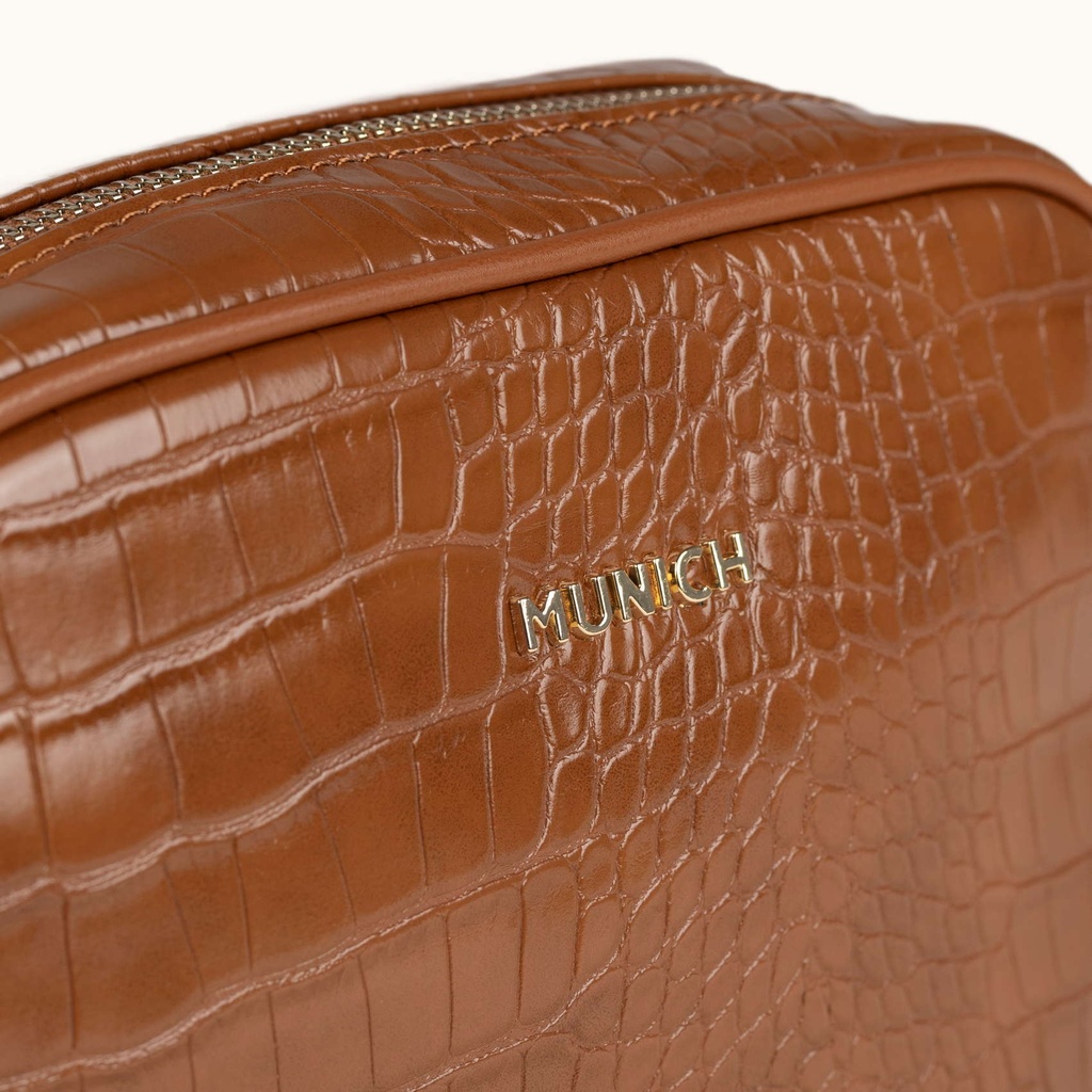 BLOCK CROCO FW25 CROSSBODY CAMERA C/BROWN (3)