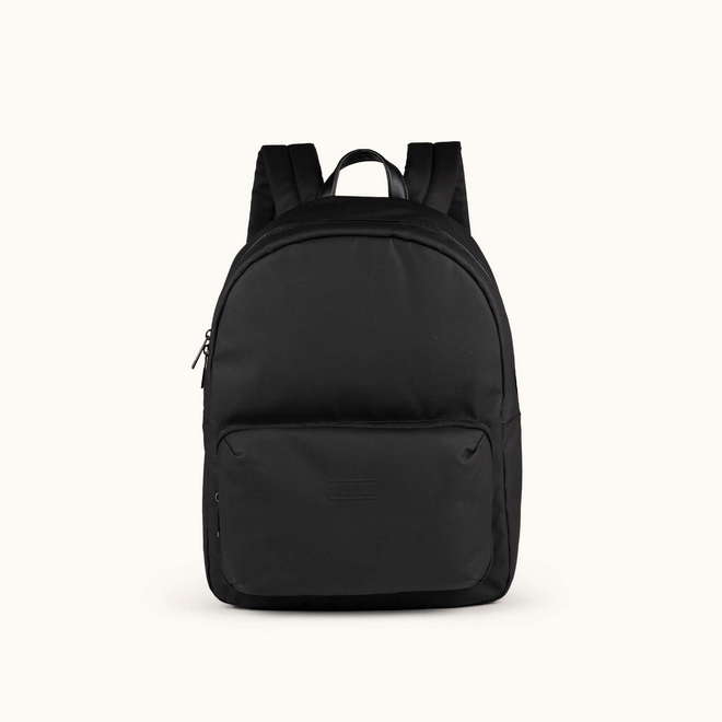 Mochila sostenible urbana negra PEAK RECYCLED BACKPACK (1)