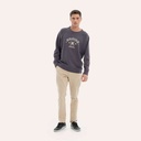 Sudadera MUNICH Space streetwear hombre de algodón antracita (8)