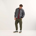 Chaqueta MUNICH Blast streetwear hombre de poliéster plateado (4)