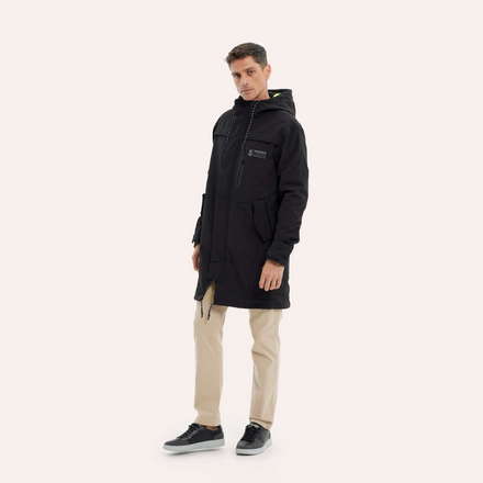 Parka MUNICH Rain lifestyle impermeable hombre de poliéster petroleo (9)